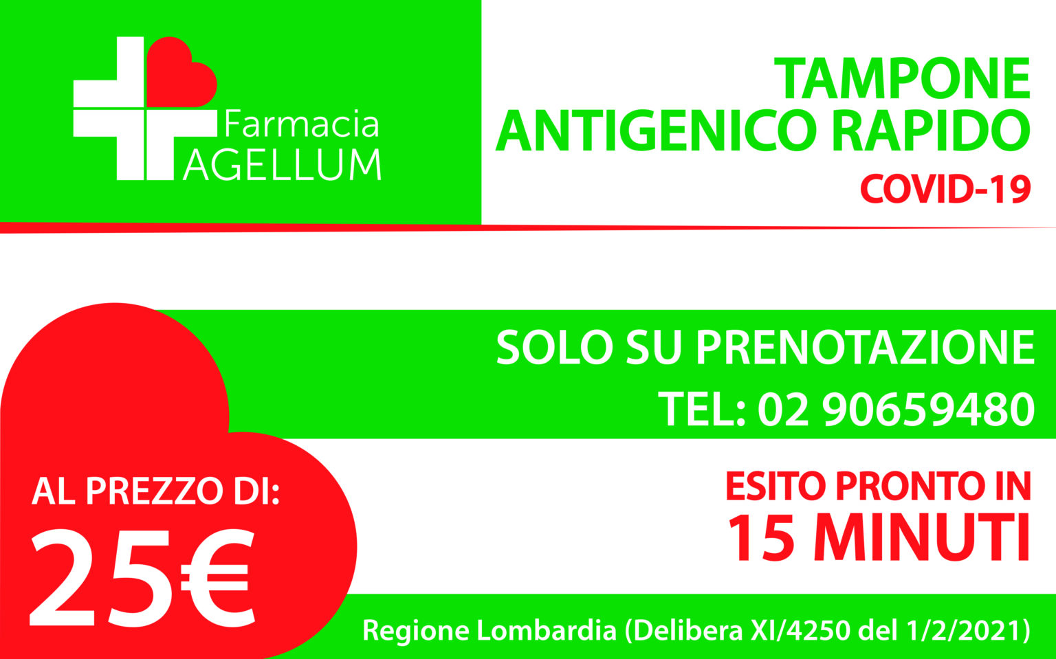 Tampone antigenico rapido - Farmacia