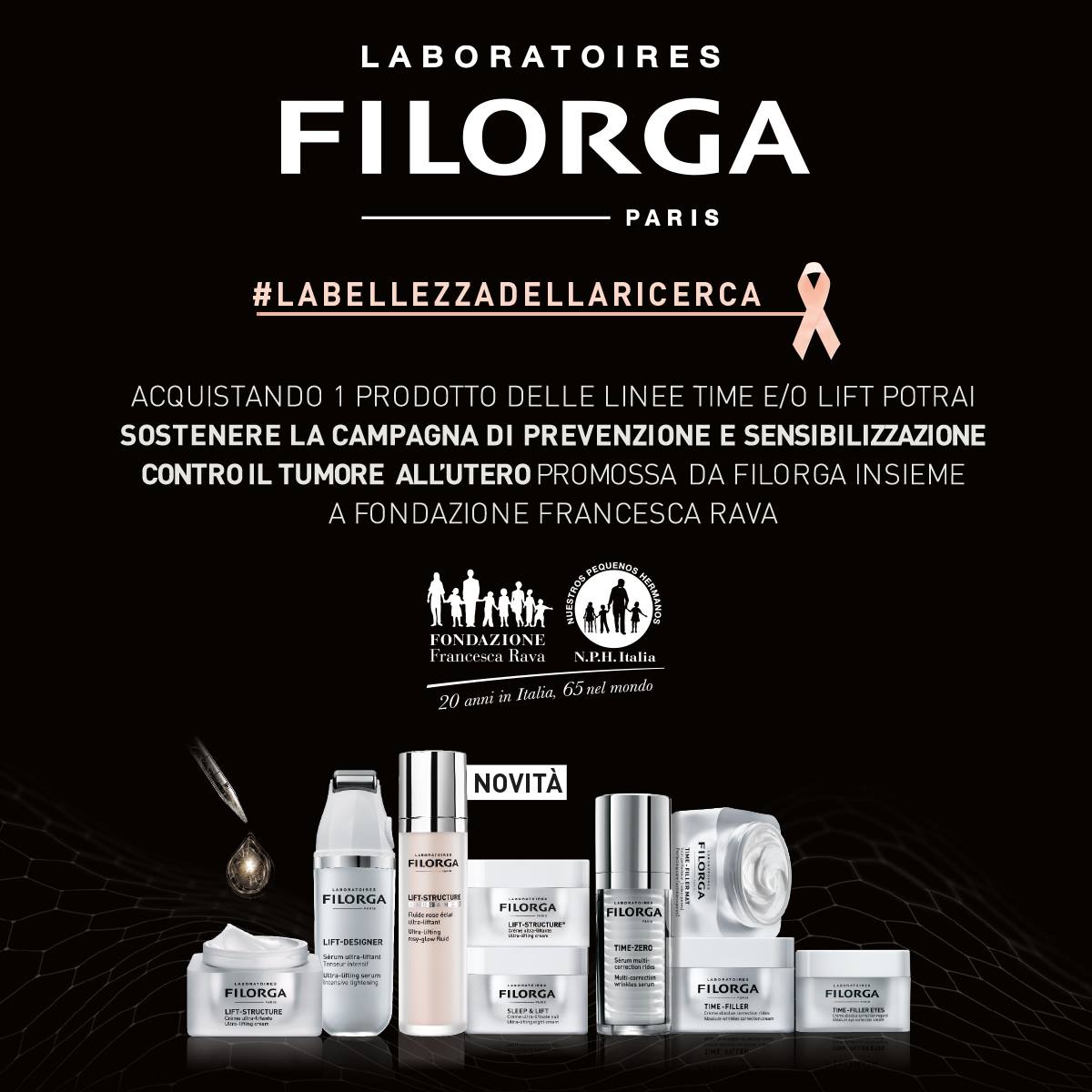 Filorga e #LABELLEZZADELLARICERCA